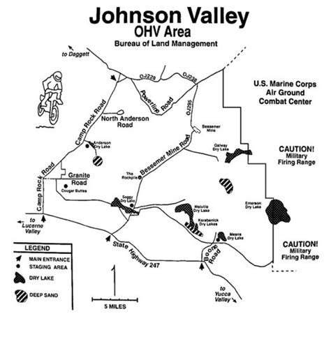 johnson valley map|Upper Johnson Valley Map